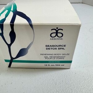 New Arbonne Seasource Detox Spa Renewing Body Glee 12 fl oz OLDSTOCK